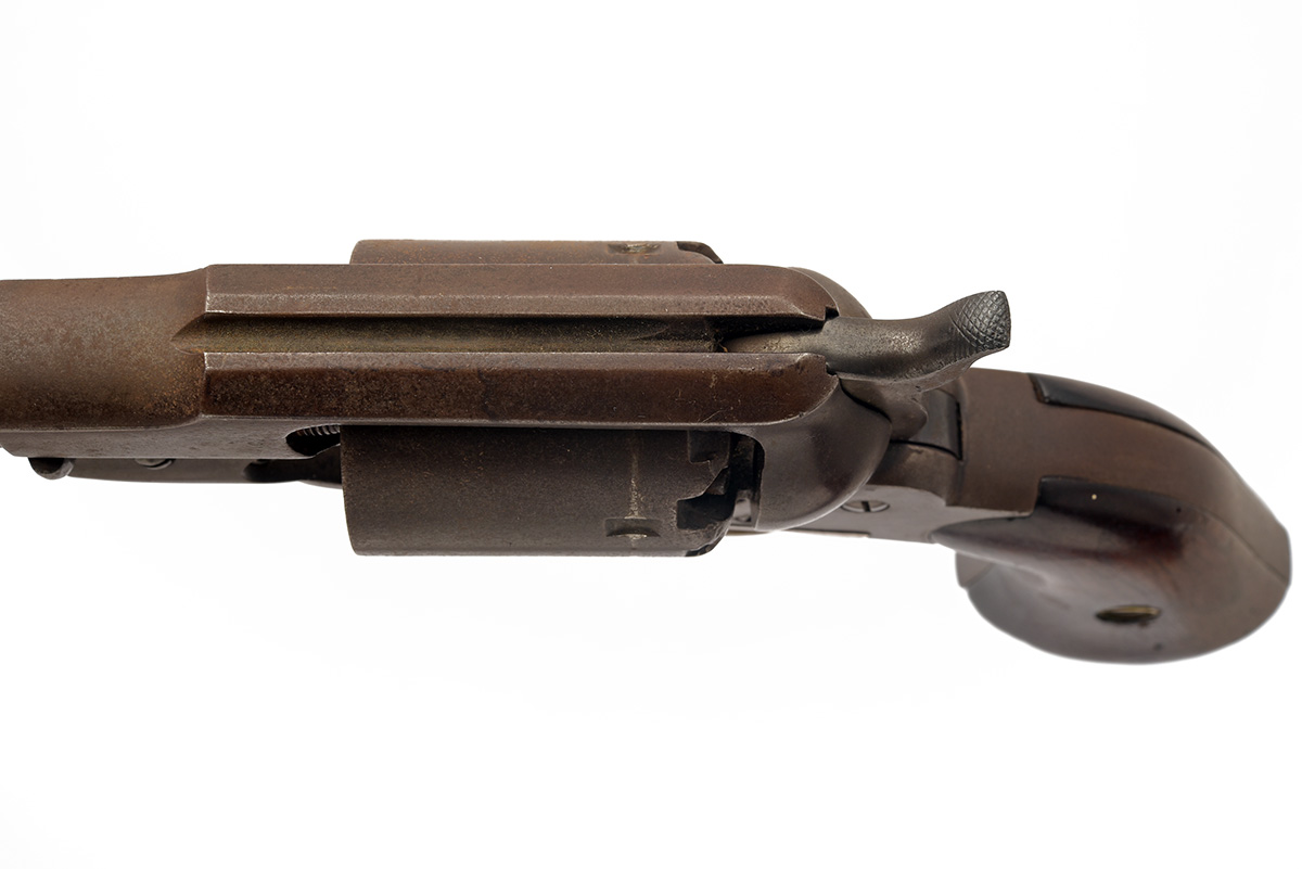 A .44 REMINGTON NEW MODEL ARMY PERCUSSION REVOLVER WITH MARTIAL MARKS, serial no. 101443, circa - Image 4 of 6
