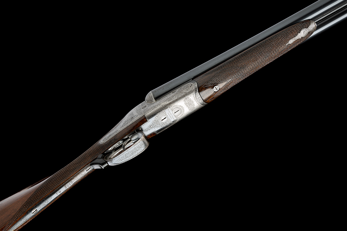 CHARLES LANCASTER A 12-BORE ASSISTED-OPENING BACK-ACTION SIDELOCK EJECTOR, serial no. 6337, for - Image 3 of 9