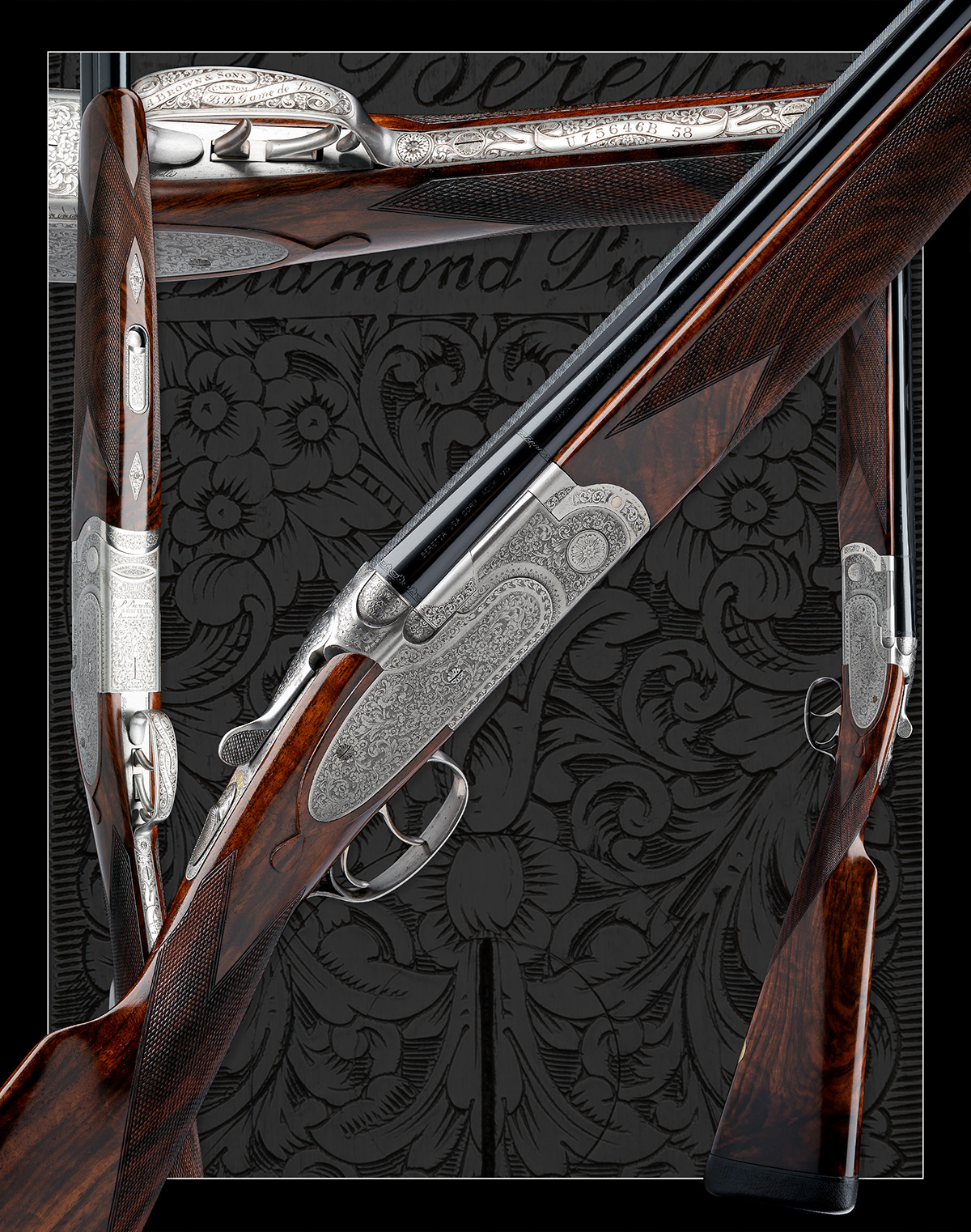 P. BERETTA CUSTOM BY A.A. BROWN & SONS A 12-BORE (3IN.) 'S687 EELL DIAMOND PIGEON - B.B. GAME DE - Image 11 of 11