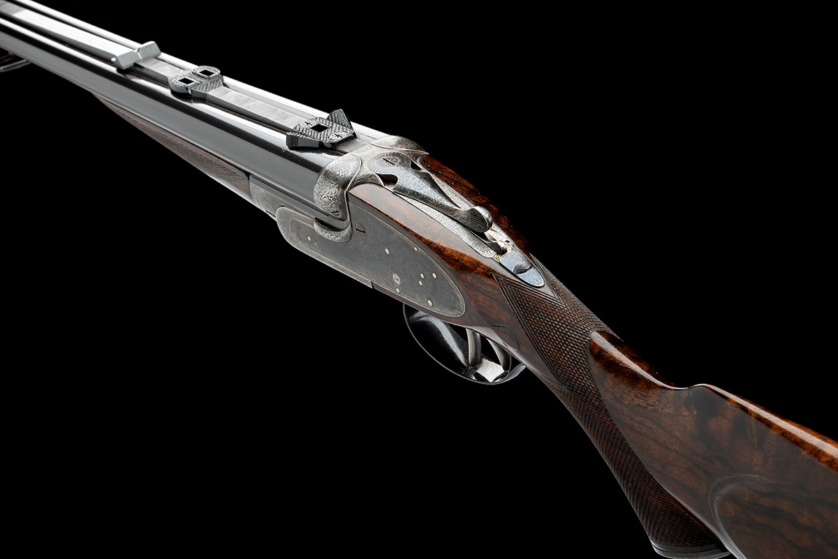 J. PURDEY & SONS A .303 NITRO EXPRESS SELF-OPENING SIDELOCK EJECTOR DOUBLE RIFLE, serial no. - Image 8 of 23