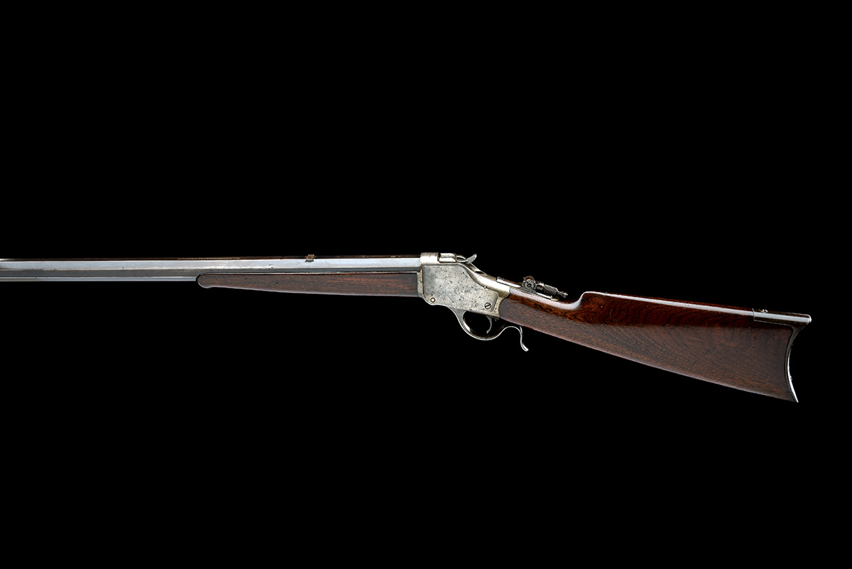 A RARE .32 (IDEAL) WINCHESTER MODEL 1885 'HIGH-WALL' SPECIAL ORDER RIFLE, serial no. 103360, for - Image 2 of 9