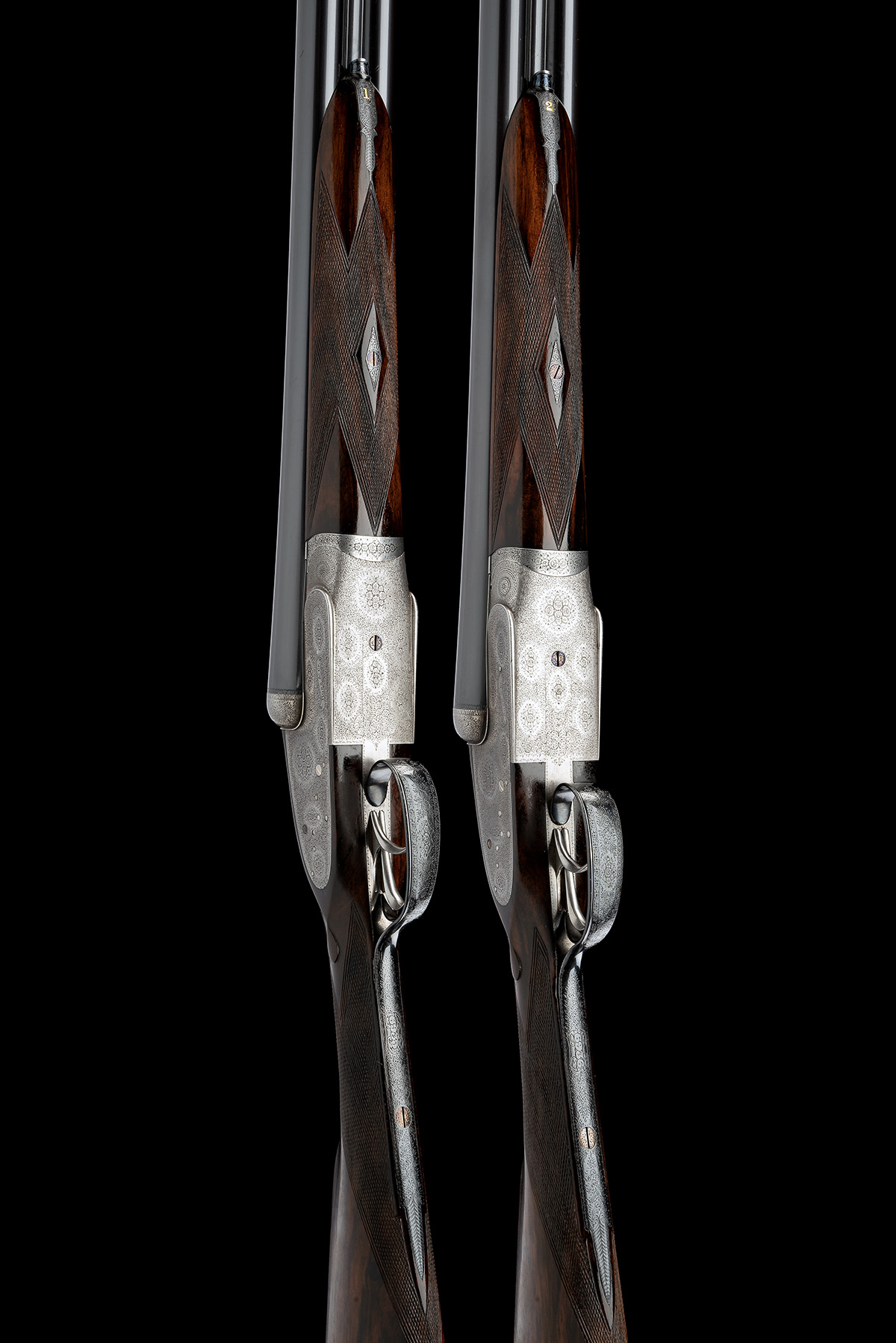BOSS & CO. A PAIR OF 12-BORE EASY-OPENING SIDELOCK EJECTORS, serial no. 6935 / 6, circa 1922, - Image 3 of 11