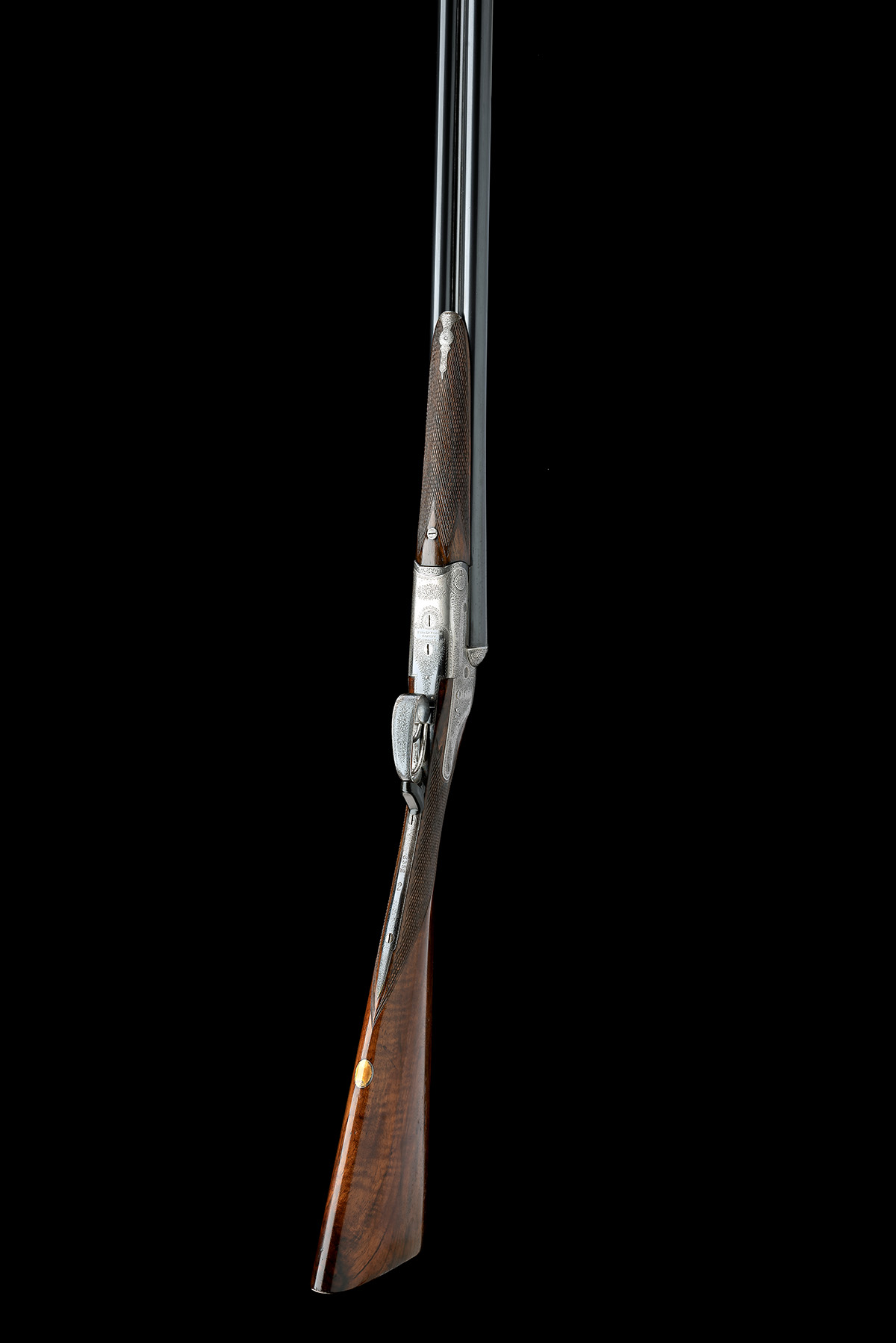 CHARLES LANCASTER A 12-BORE ASSISTED-OPENING BACK-ACTION SIDELOCK EJECTOR, serial no. 6337, for - Image 6 of 9