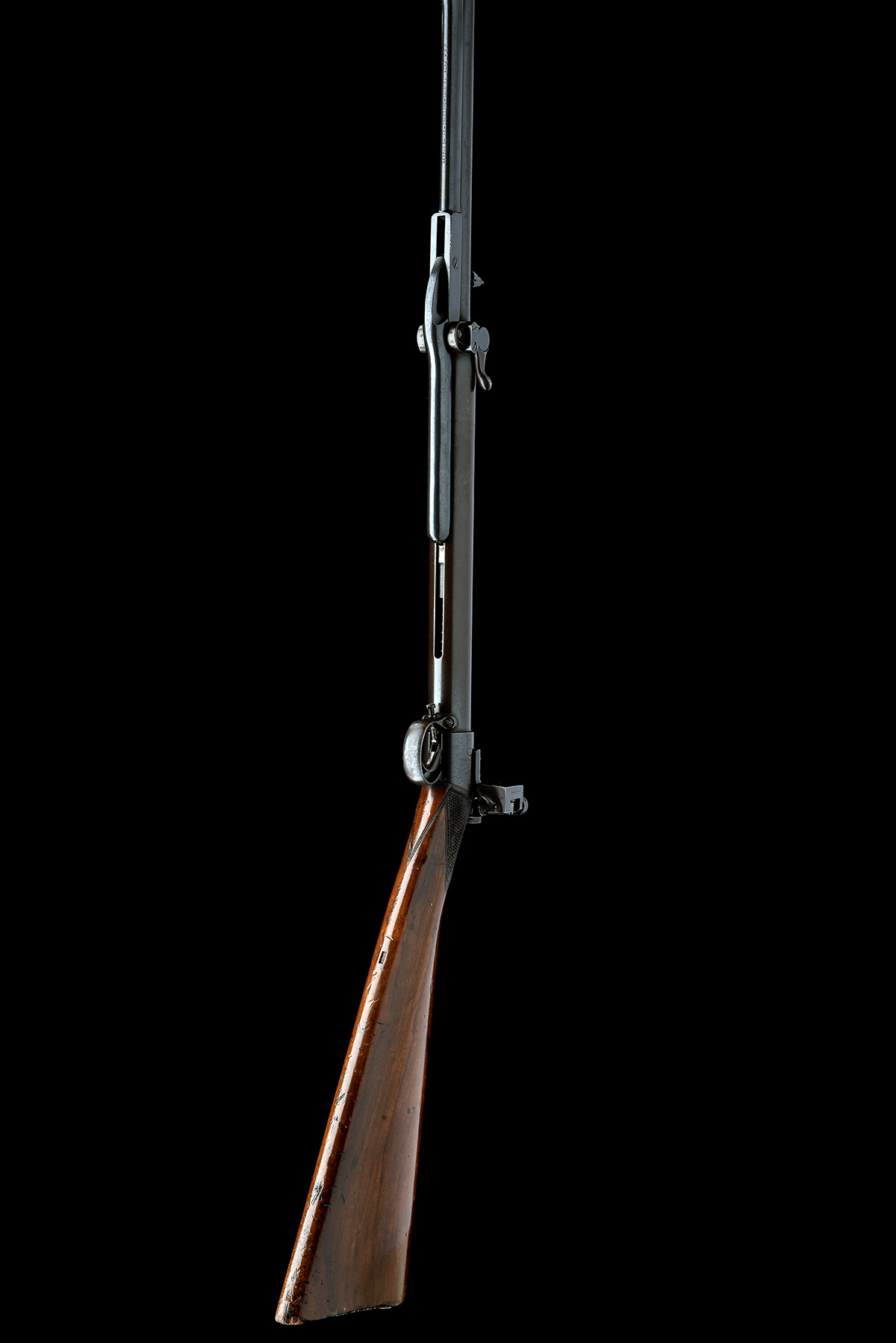 A .22 BSA STANDARD PRE-WAR UNDER-LEVER AIR-RIFLE OF IMPROVED MODEL 'D' TYPE, serial no. S72019, - Image 8 of 8