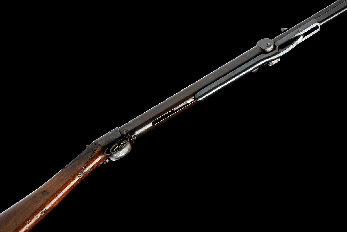 A .22 BSA STANDARD PRE-WAR UNDER-LEVER AIR-RIFLE OF IMPROVED MODEL 'D' TYPE, serial no. S72019, - Image 3 of 8