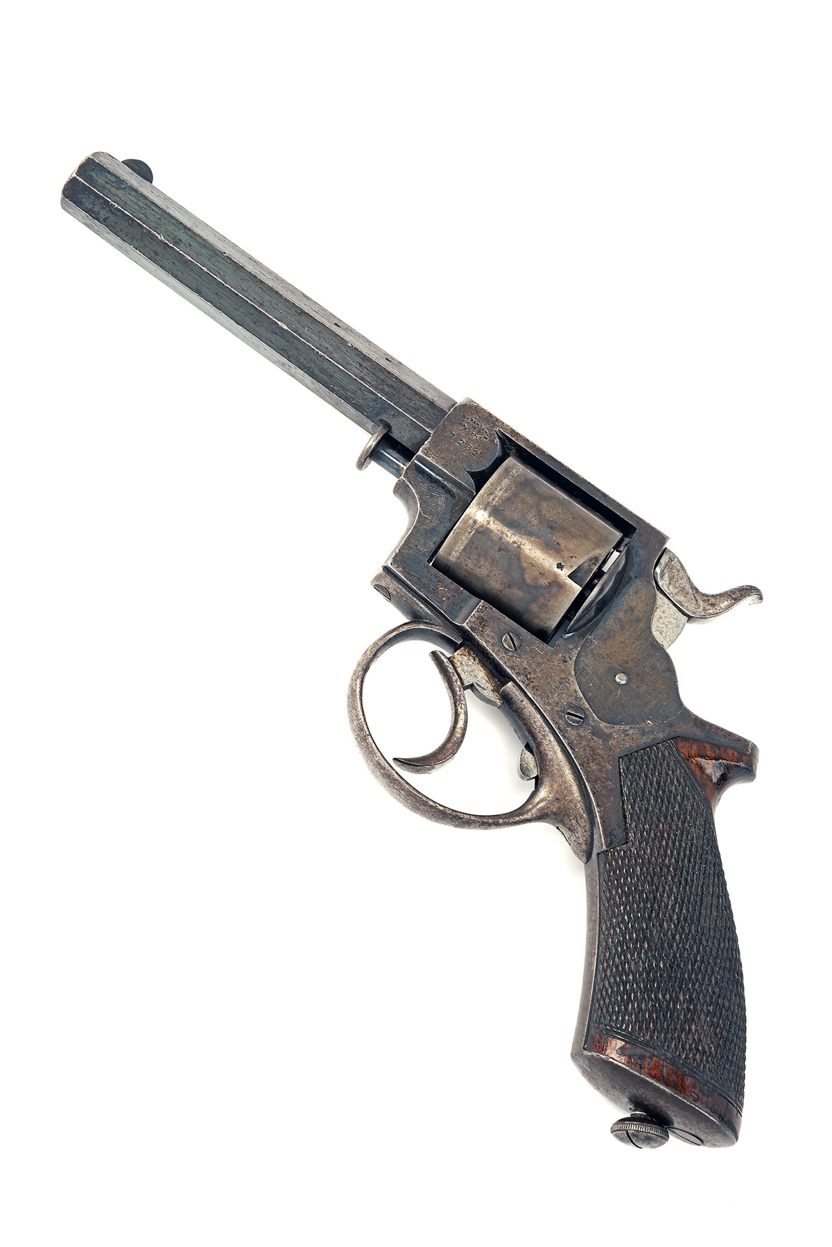 A CASED .380 (RIMFIRE) TRANTER'S PATENT REVOLVER RETAILED BY J. BLANCH, LONDON, serial no. 7232, - Image 3 of 5