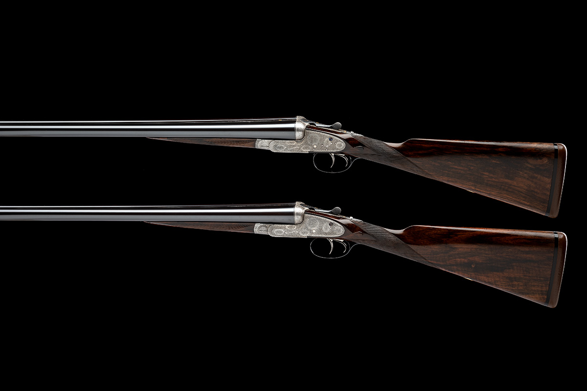 BOSS & CO. A PAIR OF 12-BORE EASY-OPENING SIDELOCK EJECTORS, serial no. 6935 / 6, circa 1922, - Image 2 of 11