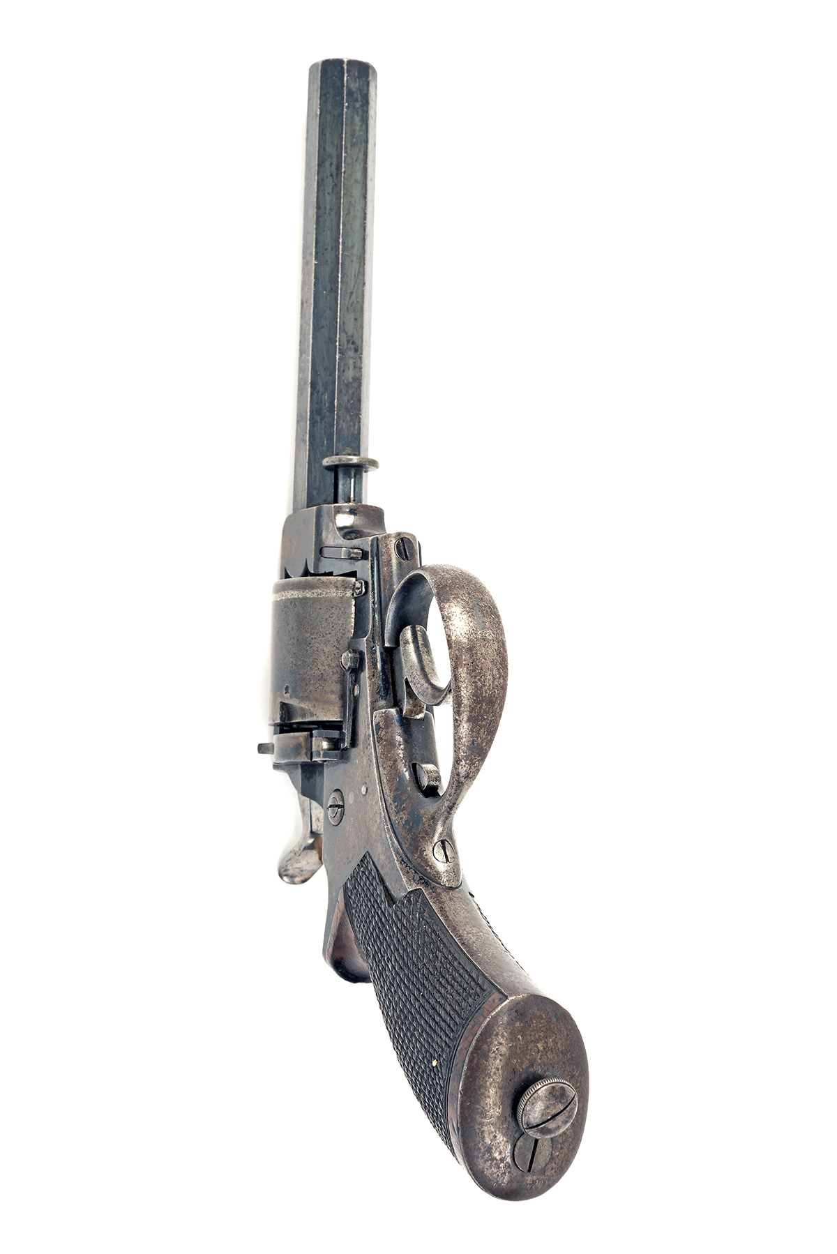 A CASED .380 (RIMFIRE) TRANTER'S PATENT REVOLVER RETAILED BY J. BLANCH, LONDON, serial no. 7232, - Image 5 of 5