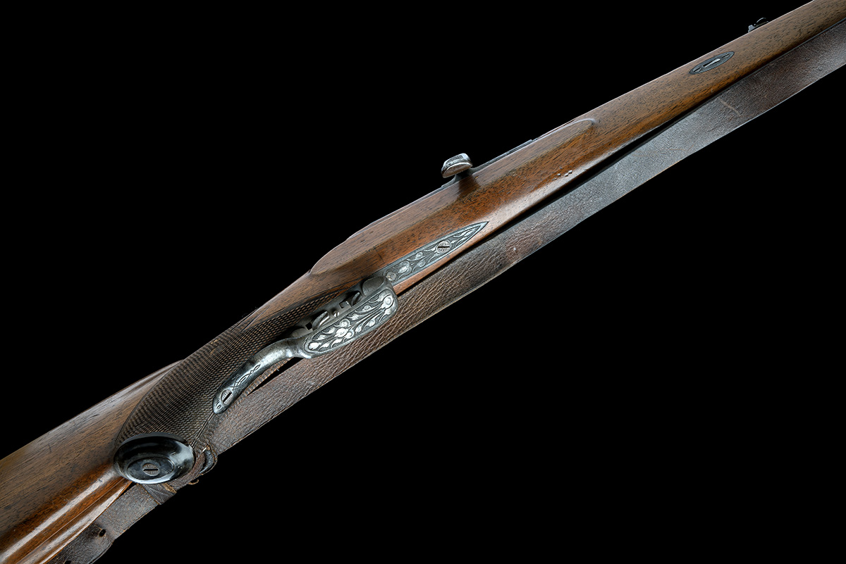 A CONTINENTAL 8.15x46R SINGLE-SHOT BOLT-ACTION SPORTING RIFLE, UNSIGNED, serial no. 3780, of - Image 3 of 8