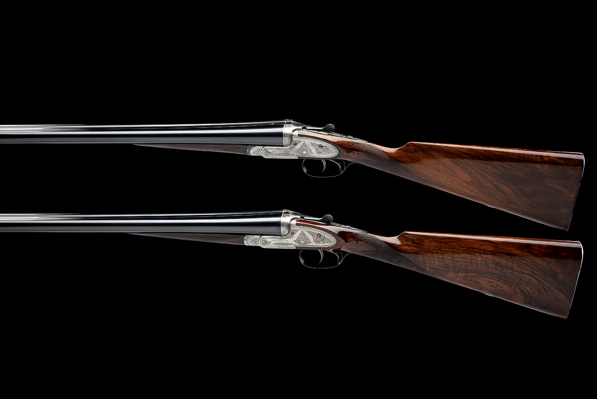 WILLIAM EVANS A PAIR OF 12-BORE SIDELOCK EJECTORS, serial no. 13560 / 1, circa 1925, 28in. nitro - Image 2 of 11