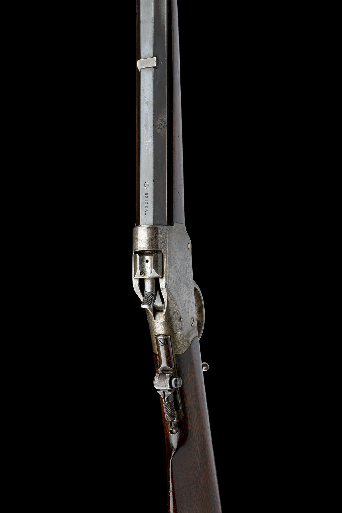 A RARE .32 (IDEAL) WINCHESTER MODEL 1885 'HIGH-WALL' SPECIAL ORDER RIFLE, serial no. 103360, for - Image 4 of 9