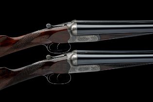 J. ROBERTSON A PAIR OF 12-BORE EASY-OPENING BOXLOCK EJECTORS, serial no. 5707 / 8, circa 1908, 30in.