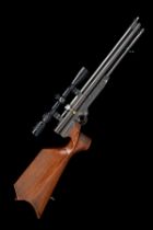 AN EXCEPTIONALLY RARE AND UNUSUAL .177 REVERSE-PISTON UNDER-LEVER AIR-RIFLE, THE 'WRAY GUN',