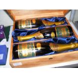 A boxed case of three unopened 1996 Renaudin Champ