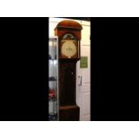 A 19th century mahogany cased Grandfather clock wi