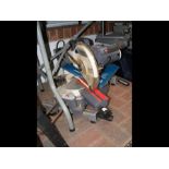 An Axminster 250mm slide mitre saw