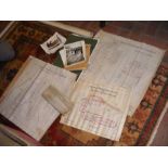 A large selection of plans, early photographs and