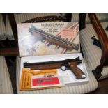 A Crosman Model 1322 Air Pistol with original box