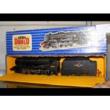 A boxed Hornby Dublo freight locomotive and tender