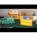 Boxed Dinky Toys No. 253, 281 and 069, together wi