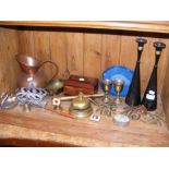 A sundry lot of collectables including Whist displ