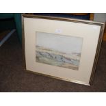 PHILIP DOUGLAS MACLAGAN - watercolour of Bembridge