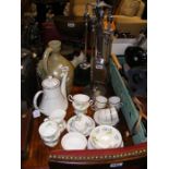 A sundry lot containing kitchen scales, Noritake c