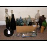 A selection of collectable bottles including early