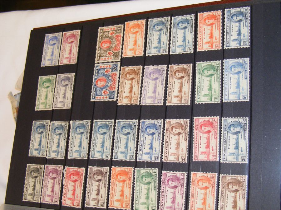 Various GB stamps, including one album of 'Gutter - Image 16 of 45