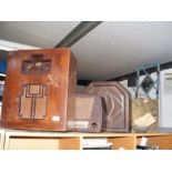 Two radios - for restoration, together with a spea