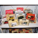 A selection of boxed die cast vehicles