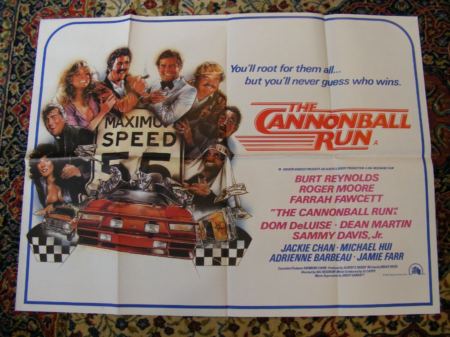 Four Quad film posters - 'Condorman', 'Cannonball - Image 16 of 33