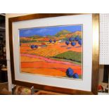 RICHARD PARGETER - oil - Mediterranean farmland sc