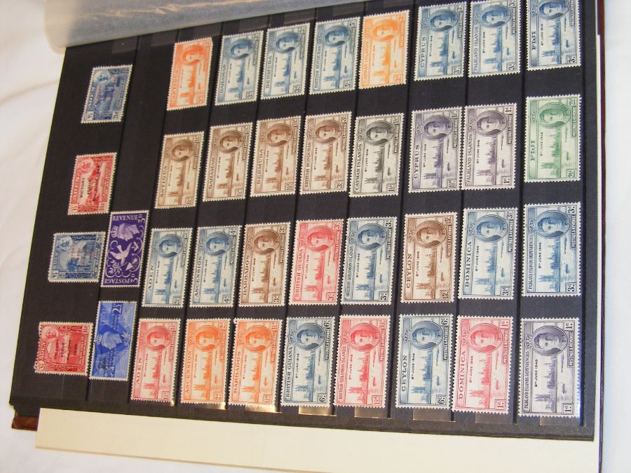 Various GB stamps, including one album of 'Gutter - Image 15 of 45