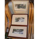 Four antique pictures of Isle of Wight scenes - Bo