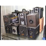 A quantity of Coronet boxed cameras