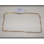 A 9ct gold necklace