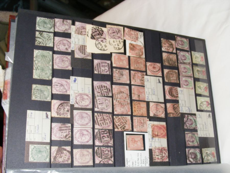Various GB stamps, including one album of 'Gutter - Image 6 of 45