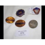 Railway badges