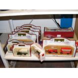 A selection of boxed die cast vehicles including b