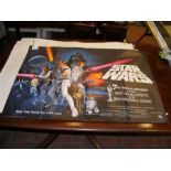 A Quad film poster - 'Star Wars' (1977)