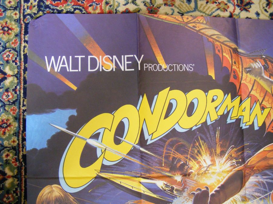 Four Quad film posters - 'Condorman', 'Cannonball - Image 5 of 33