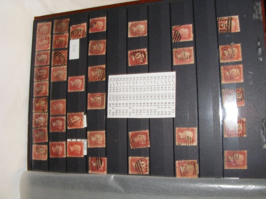 Various GB stamps, including one album of 'Gutter - Image 3 of 45