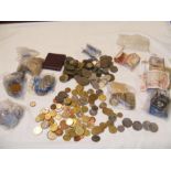 Various collectable coinage and notes from around