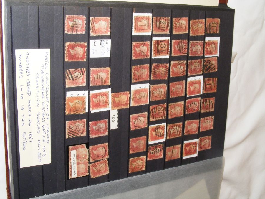 Various GB stamps, including one album of 'Gutter - Image 18 of 45
