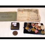 Various collectable Red Cross medals and ephemera