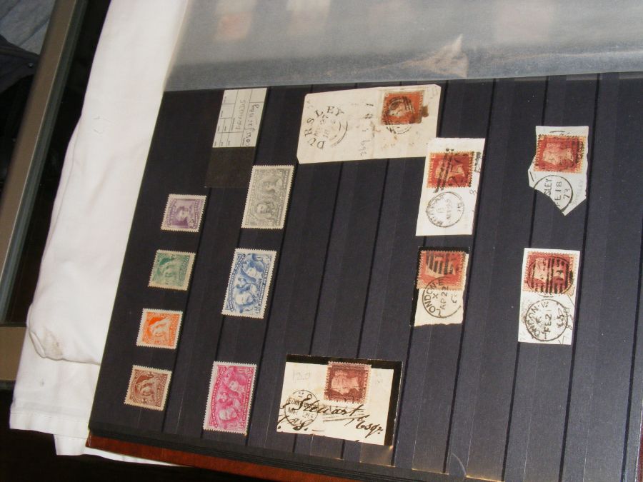 Various GB stamps, including one album of 'Gutter - Image 11 of 45