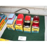 Four boxed Corgi Mini's - two No. 226 Morris Mini