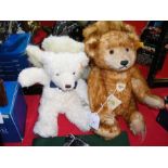 A collectable Steiff Bear - 30cm, together with on