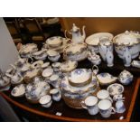 An extensive amount of Royal Albert 'Moonlight Ros